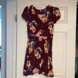 Floral Print Dress